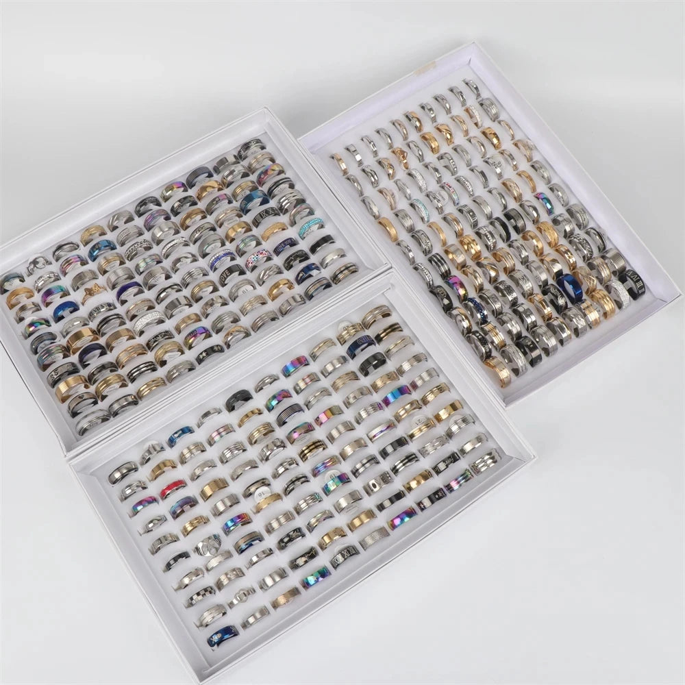 Bagues pour mixte en acier inoxydable qui s'adapte à votre quotidien.