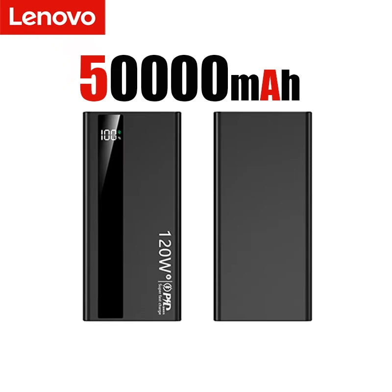 Batterie externe 500000mAh, haute capacité, charge super rapide