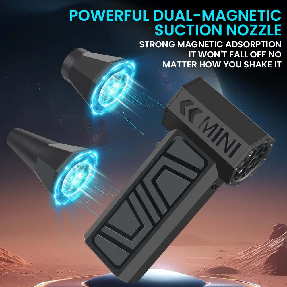 Ventilateur Turbo électrique, plumeau d'air Portable, 130000 tr/min