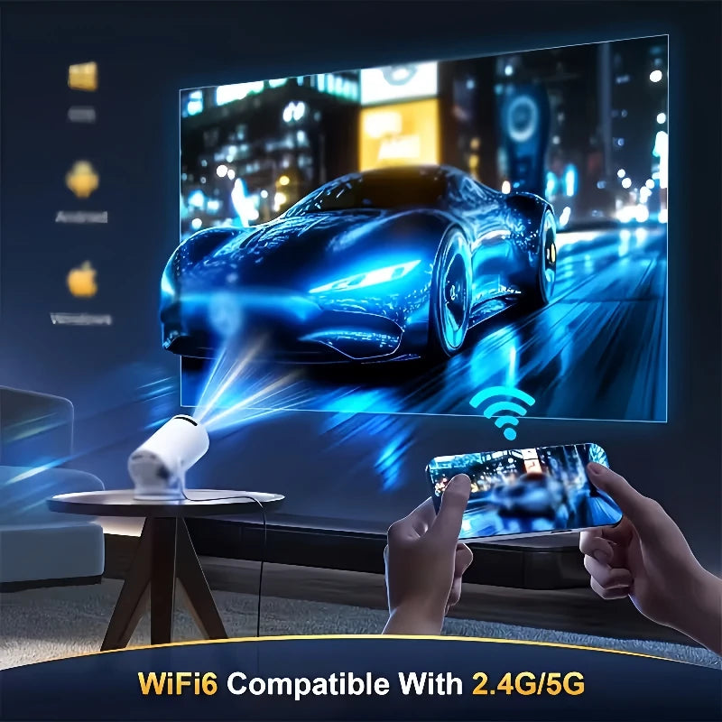 Projecteur Portable 4K Ultra HD 300ANSI  Android 11