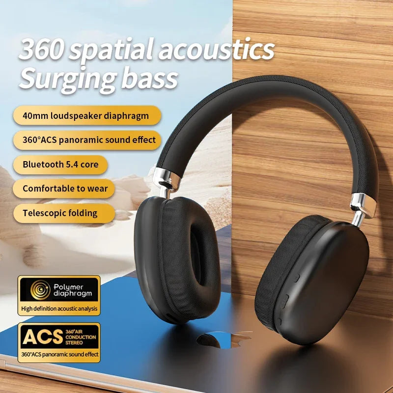 Bluetooth casque écouteur sans fil casques stéréo Surround