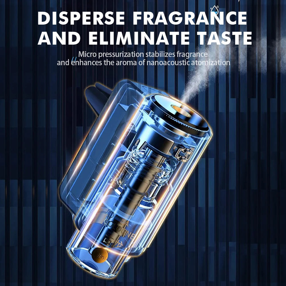 Diffuseur pour voiture, désodorisant de parfum avec trois humidificateurs réglables