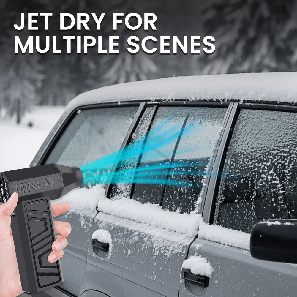 Ventilateur Turbo électrique, plumeau d'air Portable, 130000 tr/min