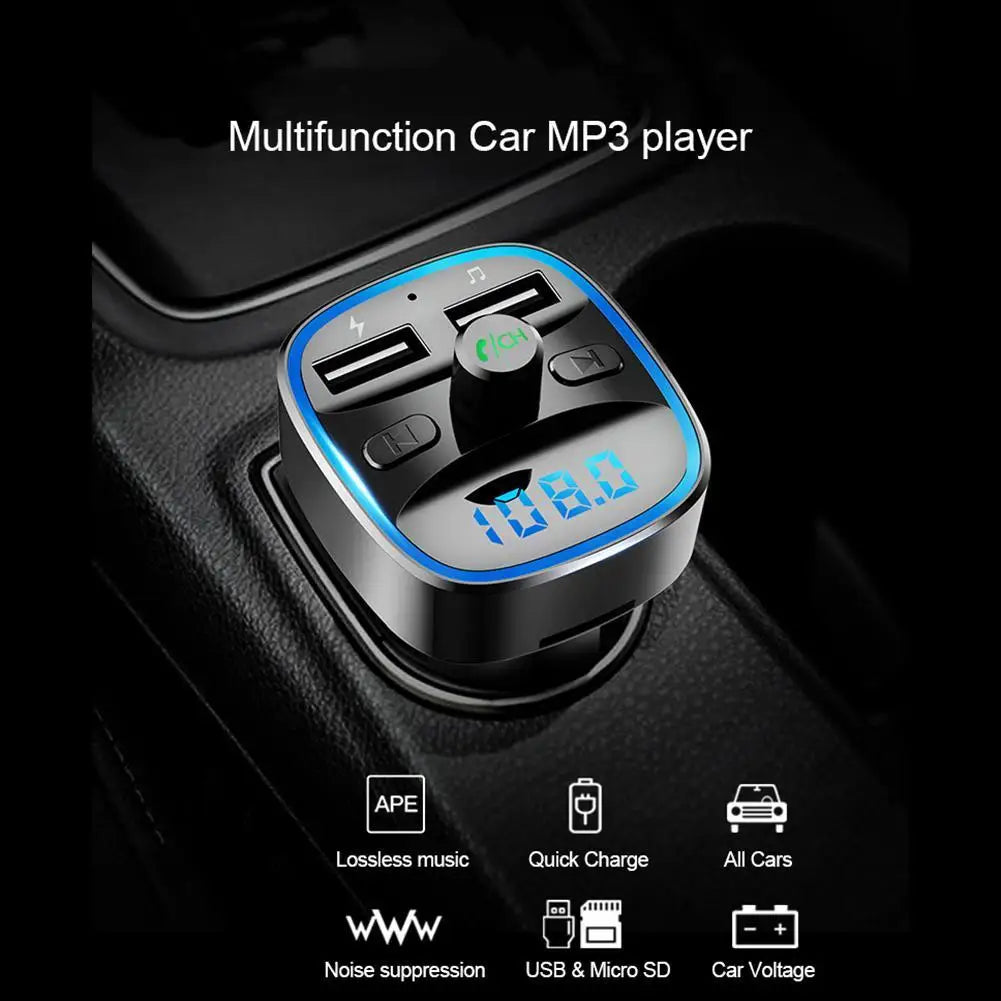 Transmetteur FM T25 pour Voiture Bluetooth 5.0
